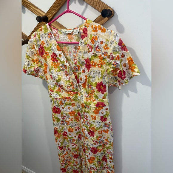LIKE NEW- ORVIS - FLORAL PRINT DRESS - Medium - Picture 2 of 6